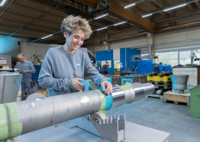 Bauteil Vorbereitung zum Beschichten