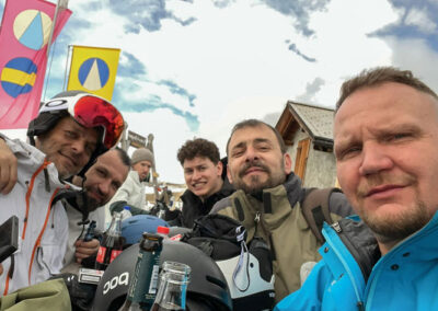 Feierlaune bei kalten Temperaturen