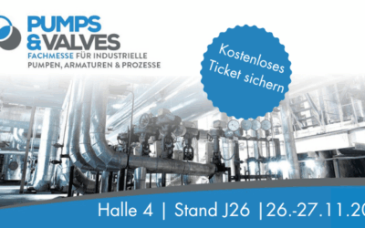Einladung Pumps & Valves 2025